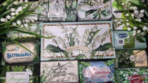 Распаковка мыла с ландышем🤍💚
Unpacking soap with lily of the valley🤍💚
