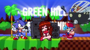 FNF VS Sonic The Hedgehog Green Hill (Trowdown)