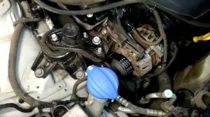 Замена ремня привода генератора KIA Ceed