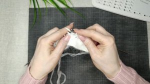 Повязка с кольцом - узор 5 ряд