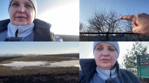 Прогулялась на огород