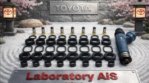 Ремкомплект на 8 инжекторов T-114S, TOYOTA Century GZG50, 1GZFE, ,.mp4