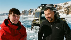 Камчатка в гостях у Сибири: Вездеходчица Надежда на Байкале. Тайфун и свежий омуль!