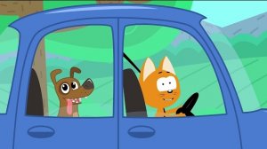 Котенок Котэ Большой сборник Песенки Хиты про машинки!...