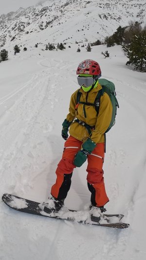 Алена по Чегету