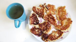 Яблочные драники Вкуснятина на завтрак - рецепт