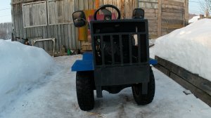 обрешётка на капот минитрактора