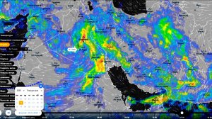 С 23 по 25 на Ближнем Востоке пройдут сильные дожди. Прогноз погоды