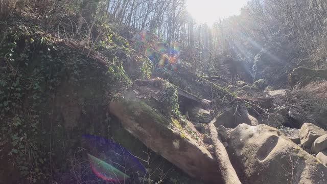 Лазаревское.Заброшенный водопад