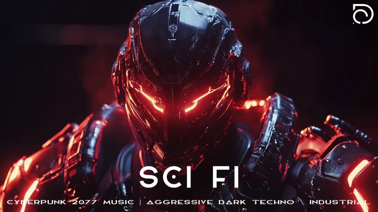 Sci Fi  Cyberpunk 2077 Music  Aggressive Dark Techno  Industrial Mix Music  Cyberpunk
