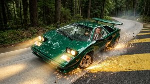 BeamNG Drive - Опасные повороты на дороге