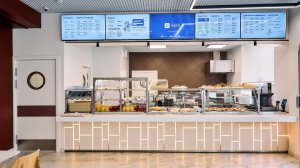 Новая столовая во 2 корпусе РУТ (МИИТ) для студентов