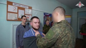 Награждение военнослужащих ГрВ «Центр»