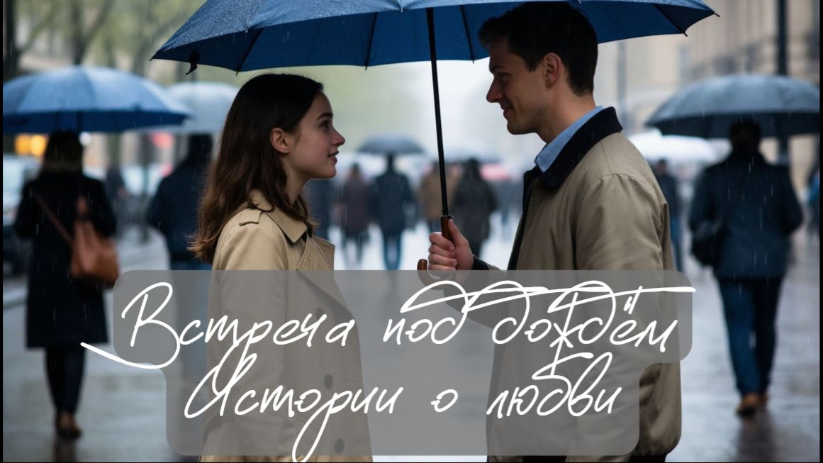 Встреча под дождём | Истории о любви | Рассказы