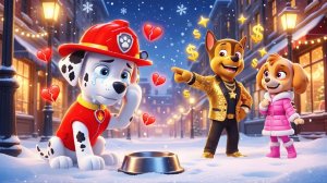 БОГАТЫЙ ЧЕЙЗ и Скай Бросили БЕДНОГО МАРШАЛЛА?! Что на самом деле произошло? / Щенячий патруль