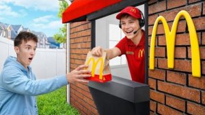 Я Построил СЕКРЕТНЫЙ McDonald’s у Себя в Комнате!