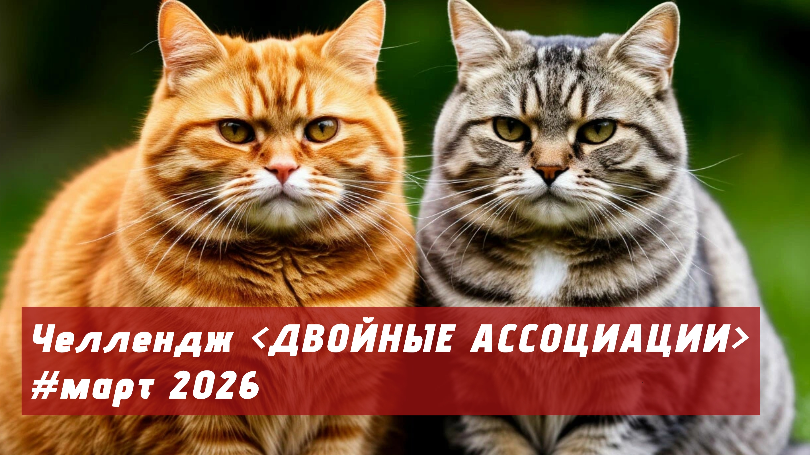 Челлендж Двойные ассоциации | март 2026 смотреть онлайн