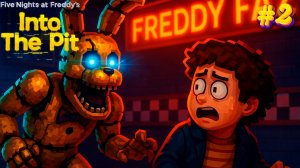 ЗЛОЙ ЖЕЛТЫЙ КРОЛИК НЕ ДАЕТ СБЕЖАТЬ в игре FNAF Into The Pit #2
