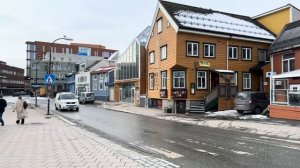 Тромсё экстремальный север холод и тишина прогулка по арктическому городу ✨