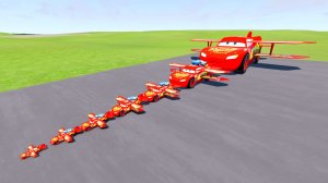 БОЛЬШОЙ И МАЛЕНЬКИЙ СОМОЛЁТ МОЛНИЯ МАККУИН