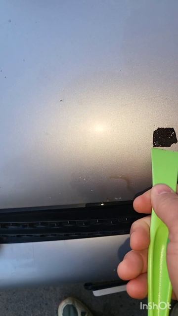 Удаление следов скотча с лкп #rav4 #toyota