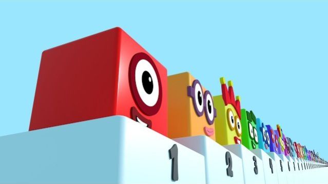 Numberblocks: ВЗБИРАЕМСЯ ПО ЛЕСНИЦЕ ИЗ БЛОКОВ! Сосчитайте до 150 РЕАКЦИЯ