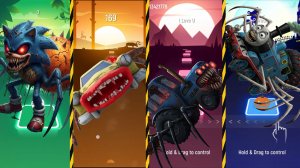 Monsters COFFIN DANCE & TILES HOP Ep. 55