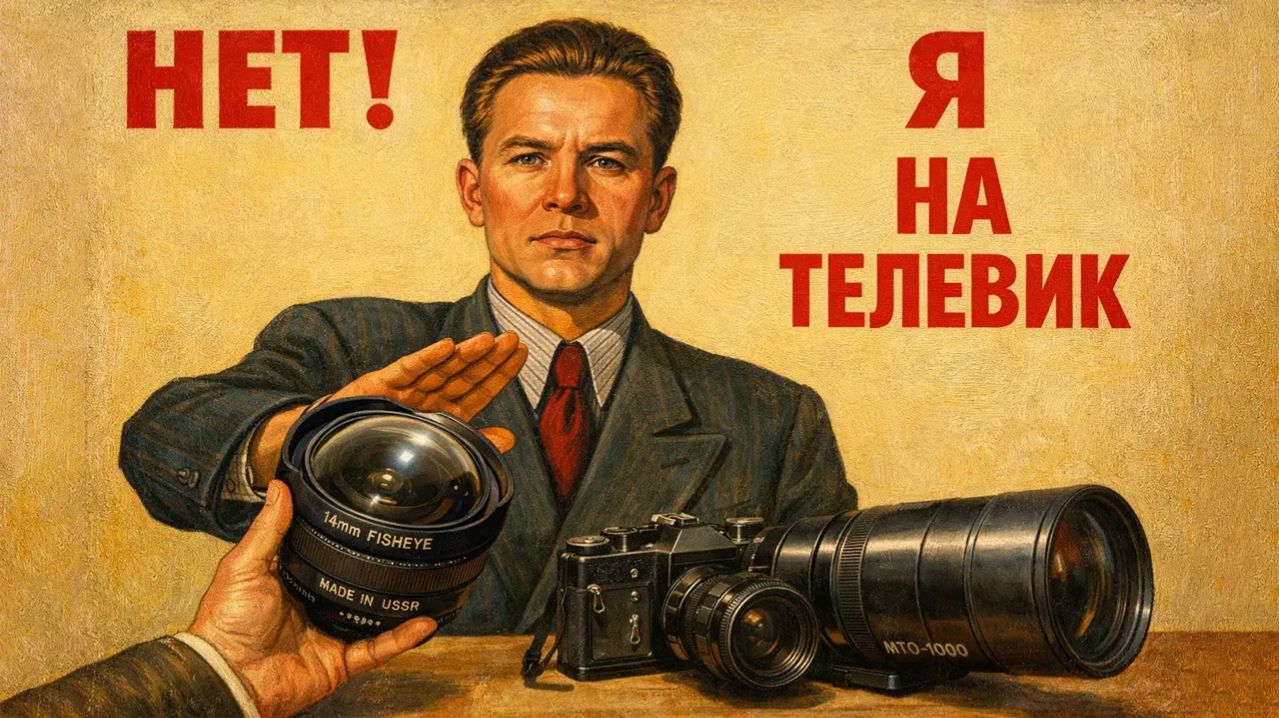 Почему телевик лучший пейзажник? 2026 Лучшие пейзажи снимают не на ширик!