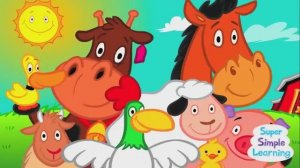 Good Morning, Mr. Rooster _ Greeting Song for Kids _ Super Simple Songs