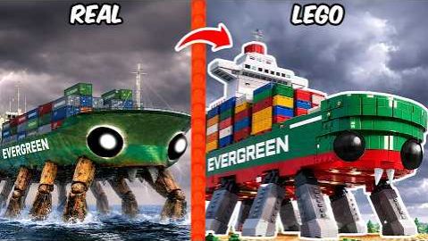 Лего Когда CRABTANIC превращается в конструктор Lego...