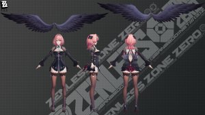 ZZZ (Zenless Zone Zero) 2.7: рендер модельки Ремиэль со скином