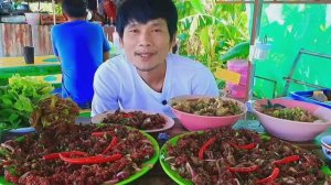 #MUKBANG 🥩 Острый говяжий ларб, говяжий тушёный суп и овощи!🍜ASMR МУКБАНГ ЕДА НА КАМЕРУ ОБЖОР ОБЕД