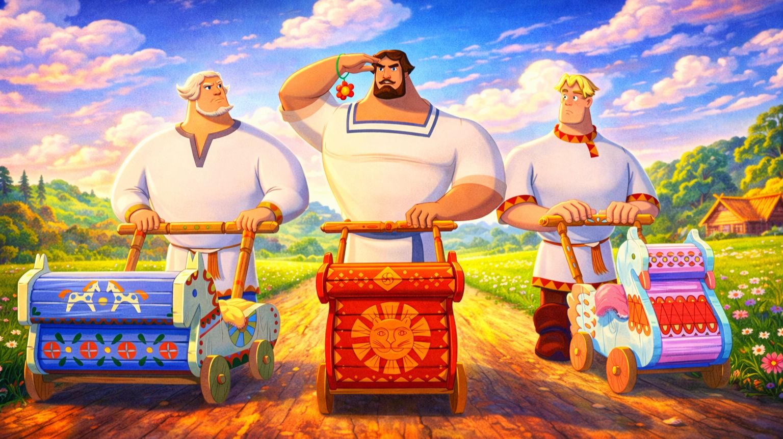 Три богатыря и свет клином — трейлер (2025)