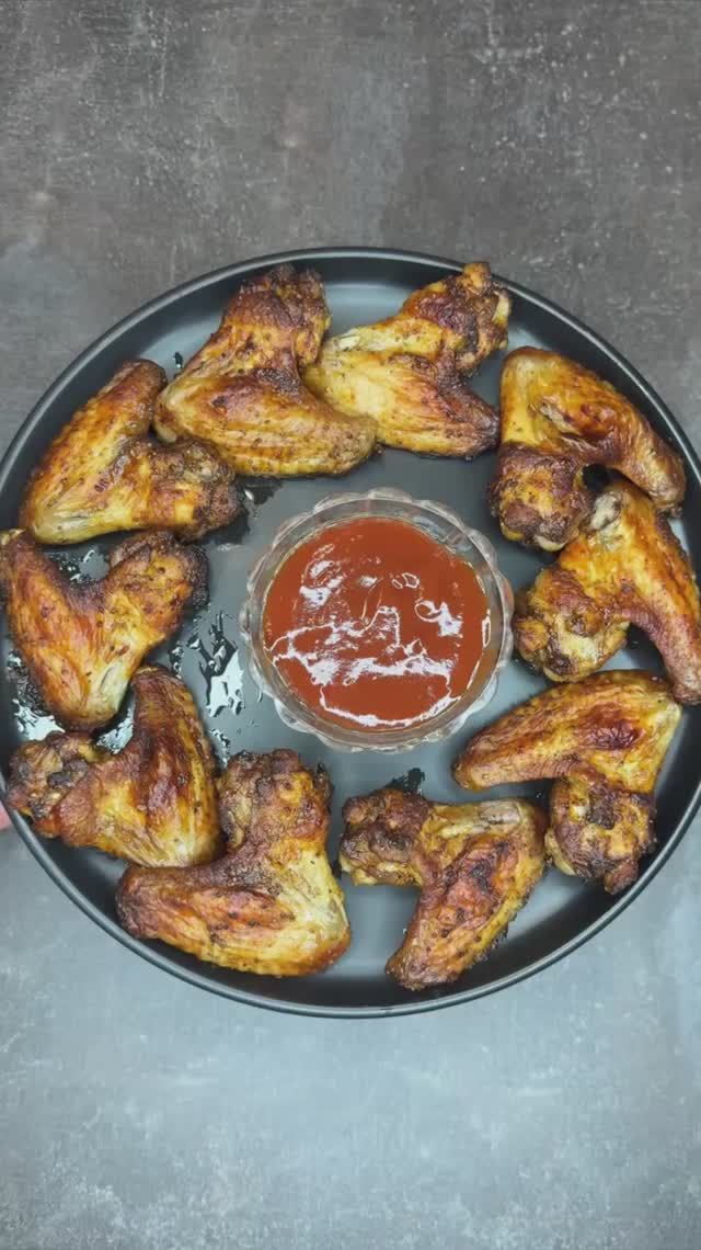 Куриные крылышки в аэрогриле 👍Как вкусно приготовить 🔥