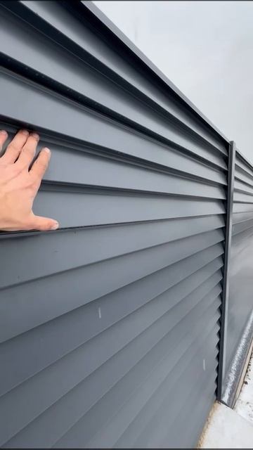 Идеальный забор для частного дома 🏡 | Быстро и красиво