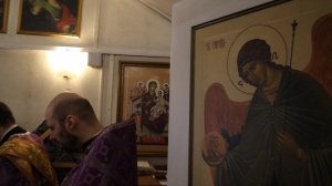 Фрагмент воскресной литургии в день Иоанна Лествечника и 40ка мученик севастийских. 22 марта 2026 г.