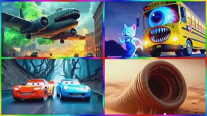 ЗАРАЖЕННАЯ СКАЙ против МОНСТР-АВТОБУСА ☁️🚌 ВЕСЕЛЫЙ ТАНЕЦ: Смешные МУЛЬТИКИ ✨🚀