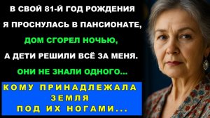 Истории из жизни| В День, Когда Мне Стало 81, Мой Дом Сгорел |Аудио рассказы|Жизненные истории