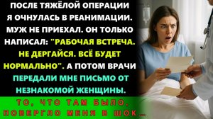 Истории из жизни| После Операции Я Ждала Мужа В Реанимации. |Аудио рассказы|Жизненные истории
