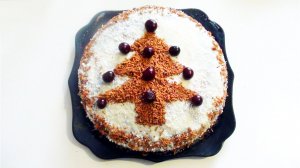 Кокосовый торт можно и на Новый год или другой праздник- рецепт