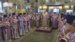 Епископ Варфоломей совершил первую Божественную литургию на Новосибирской кафедре