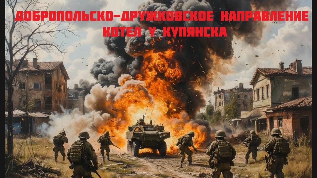 Новости СВО Сегодня-Добропольско-Дружковское направление Котел у Купянска