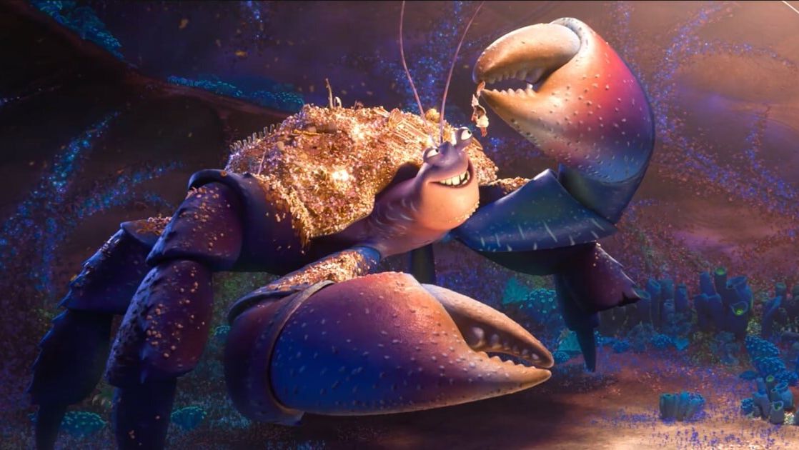 Встреча с Таматоа отрывок из мультфильма Моана 2016