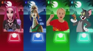 Тайлс Хоп: К-Поп Охотники на демонов против Влада и Ники, Тома и Джерри 🎵 Музыкальный баттл