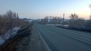 Вечерняя прогулка по весенней деревне