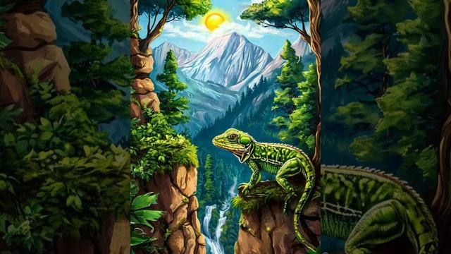 СКАЗКИ ДЕДУШКИ БАРСУКА. Для самых маленьких, моих любимых. Часть 2. Сказка о ЯЩЕРИЦЕ.