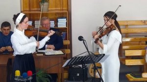 Бог мой храни меня. Скрипичный дуэт.