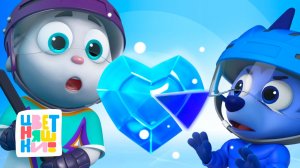 😤 Я злюсь! Песенка Крута и Волчонка У | Цветняшки для малышей