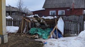 Стримчик - разбираю чудо навес :)