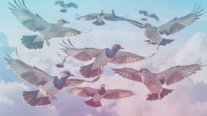 Живые релакс картины от ИИ.